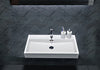 Wall-mounted washbasin Countertop washbasin BS6002 in cast marble