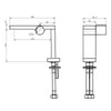 Design Waschtischarmatur Badarmatur NT3110B