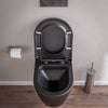 WC compleet pakket 33: WC B-8030R Zwart