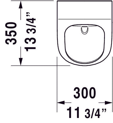 Duravit Soleil Urinal - spülrandlose Gestaltung